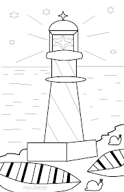 Ausmalbilder Leuchtturm Malvorlagen Kostenlos Zum Ausdrucken