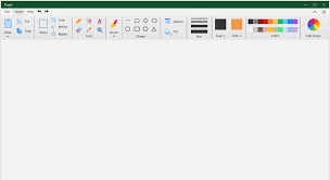 Clicking on the button opens a dialog that suggests that the app will be occasionally replaced with paint 3d, and will be moved to the store. Paint Uwp Concept With Refreshed Icons Windows10