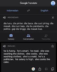 Sexism In Google Translate Algorithms Versi Bahasa Indonesia Indonesia