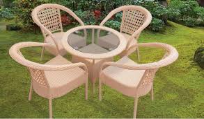 Buy Edith 4 Seater Outdoor Dining Set Online In India Wooden Street