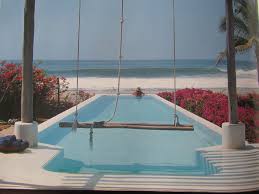 Casa La Meta Rope Swing Into The Pool Pool Houses Pool Architecture