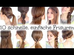 Vergleichen sie kostenlos das angebot zu haarfrisuren. 10 Schnelle Und Einfache Frisuren Fur Schule Uni Arbeit Youtube