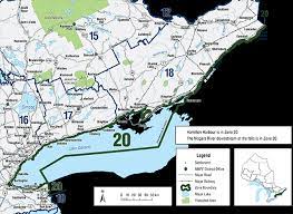 These are the exceptions to the zone 16 regulations which must be followed when fishing lake simcoe. Fisheries Management Zone 20 Ontario Ca