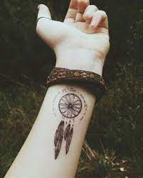 The wrist is composed of many short bones and the skin around the wrist is very thin. Travellingtattoos Dream Catcher Tattoo Design Dreamcatcher Tattoo Dream Catcher Tattoo Small