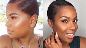 I Tried Following An Alissa Ashley Slicked Down Short Natural Hair Tutor Short Natural Hair Styles Natural Hair Styles Slick Hairstyles