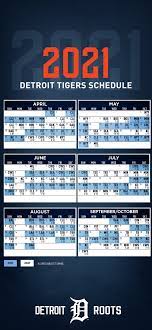Detroit Tigers On Twitter: "Time To Update Your Lock Screen! 📲 Our 2021  Schedule Is Set. #Detroitroots Https://T.co/Grmpj3V73A" / Twitter