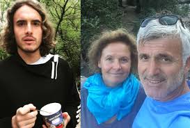 Stefanos tsitsipas is a greek professional tennis player. Tsitsipas Talks About His Love For His Father And Coach Apostolos And His Mother Julia Tennis Tonic News Predictions H2h Live Scores Stats