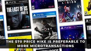 the 70 price hike is preferable to more microtransactions keengamer playstation video game news playstation 5