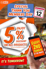 Check spelling or type a new query. Aeon Big Member Day 5 Discount On All Products Every Second Sunday Of The Month Harga Runtuh Durian Runtuh