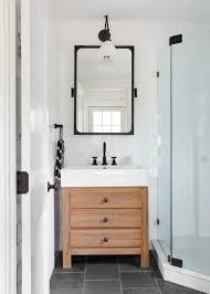 Black And White Farmhouse Bathroom Ideas Black And White Modern Farmhouse Bathroom Ideas Pickled Barrel In 2020 Small Farmhouse Bathroom Modern Farmhouse Bathroom Modern Bathroom Design