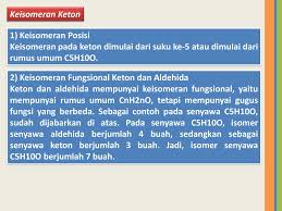 C 5 h 10 o sebagai aldehida sifat keton hampir mirip dengan aldehida untuk molekul yang bersesuaian. Bab 4 Senyawa Organik Ppt Download