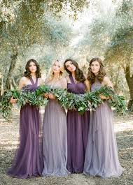 Pacific Weddings Jenny Yoo Lavender Bridesmaid Fall Wedding Color Palette Bridesmaid