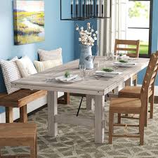 Shop allmodern for modern and contemporary extendable dining tables to match your style and budget. Laurel Foundry Modern Farmhouse Beachem Extendable Pine Dining Table Reviews Wayfair