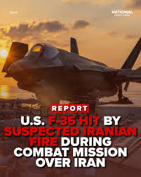 A US F-35 fighter jet was forced to make an emergency landing on Thursday  after it was struck by suspected Iranian fire, sources familiar with the  matter told CNN. Capt. Tim Hawkins,