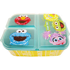 These sesame street cookie contain low carbs and minimal sugar percentages, that make them healthy foods to consume at any time of the day. Sesame Street Multicompartment Lunch Box Big W