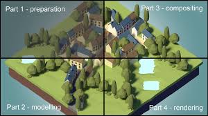 Low Poly Map Overview Idea Blender Tutorial Low Poly Low Poly Games
