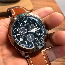 Citizen Men S Bl5250 02l Titanium Eco Drive Watch With Leather Band Watches For Men Watches Luxury Watches For Men