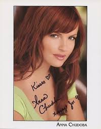 ANNA CHUDOBA Signed Photo