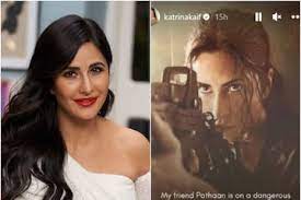 Katrina Kaif as Zoya from Tiger 3 Urges Fans to Not Give Out Spoilers About  Shah Rukh Khan's Pathaan - News18