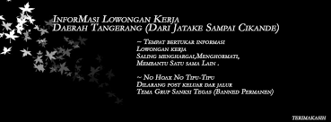 We did not find results for: Informasi Lowongan Kerja Daerah Tangerang Dari Jatake Sampai Cikande Hanya Bantu Share Ajja Facebook