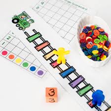 Coloring games for young kids. Free Rainbow Train Preschool Counting Game Stay At Home Educator