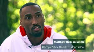 Hudson-Smith: Celebrating silver win in 400m was