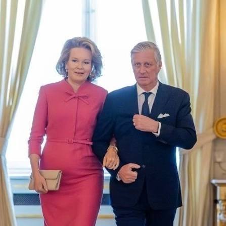 King Philippe and Queen Mathilde host New Year Reception — UFO No More
