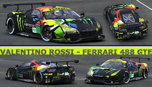 Check spelling or type a new query. Valentino Rossi Blancpain Kessel Racing Ferrari Now With Matte Paint By George Simmons Trading Paints