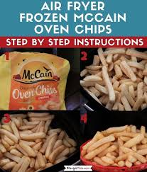 Air Fryer Frozen Mccain Oven Chips Recipe This Recipe Chips Recipe Recipes Air Fryer Recipes