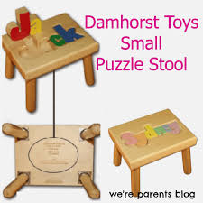Maybe you would like to learn more about one of these? Damhorst Toys Small Puzzle Stool Review Giveaway We Re Parents