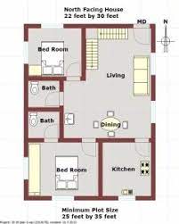 Duplex House Plan For North Facing Plot 22 Feet By 30 Feet 2 North Facing House 20x40 House Plans 2bhk House Plan