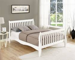 However, some are designed to hold no more. Pine Double Sleigh Bed Frame White Or Natural 4ft6 Size Solid Wood Bed Design Wood Bed Design White Bed Frame Solid Wood Bed Design