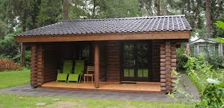The moose log cabin is a great design for get away cabins, camp grounds, guest houses and even offices! Log Cabin Kits Dutch Log House Van Dijk House Kit With Wooden Windows Ceramic Tiles Concrete Strip Foundation Total Area 52 M