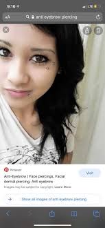 Has anyone done an eyebrow slit with an eyebrow piercing?