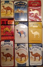 1 carton = 10 packs; My Current Camel Collection Cigarettes