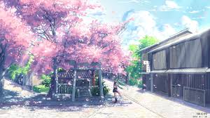 Anime Scenery Cherry Blossoms Background Hd Images 1 28214060692 O Anime Backgrounds Wallpapers Anime Scenery Anime Cherry Blossom