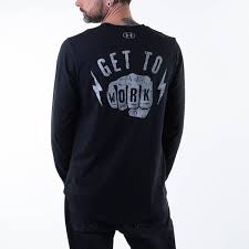 Strength is a state of mind. Under Armour Project Rock Get To Work Longsleeve 1357195 001 Fur 39 50 Sneakerstudio De