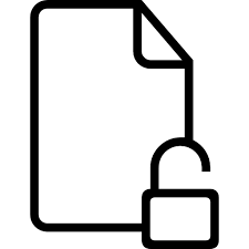 Ready to be used in web design, mobile apps and presentations. Unlocked File Outlined Symbol Free Icon Of Hawcons Documents Stroke