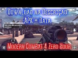 In this part of the game is much improved graphics and physics management in the modern combat 4: Modern Combat 4 Zero Hour Apk Data Download Na Descricao Youtube