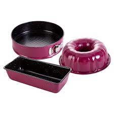 Marka bul › pasta/kek gereçleri › hazırlık & pişirme › mutfak gereçleri › ev dekorasyon › dekorasyon › kelepçeli kek kalıbı › karaca kelepçeli kek kalıbı ›. Karaca Basel 3 Parca Kek Kalibi Seti Karaca