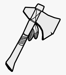 Tomahawk Drawing Drawing Of A Tomahawk Hd Png Download Kindpng