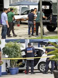 Law enforcement agency, police station address: Lelaki Serah Diri Dengan Bawa Mayat Teman Wanita