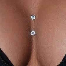 Cleavage Piercing Pain Gallery Your piercer will create one small hole and insert a base, or anchor, into the middle. etats unis drapeau fond decran pictures ideas