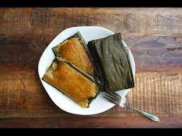 Cara penyediaan lapisan atas resepi talam ubi kayu : Kuih Lepat Ubi Kayu Youtube