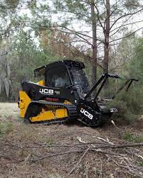 A Jcb Skid Steer Is Safe Economical And Highly Productive Just Ask A Forester Jcbonthejob Heavy Equipment Forestry Equipment Landscaping Equipment
