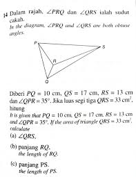 Penyelesaian Segi Tiga Matematik Tambahan Tingkatan 4 Kssm Quizizz