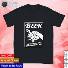 Beer helping straight guys cross the line since 1862 shirt, hoodie, sweater  and v-neck t-shirt