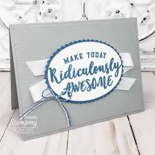 Pretty patterned papers are the best way to make quick cards! Easy Card Making Ideas Uplifting And Fast I Teach Stamping