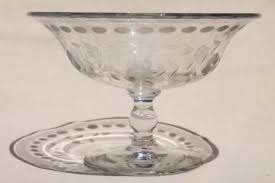 Maybe you would like to learn more about one of these? Vintage Glassware Pressed Pattern Glass Crystal
