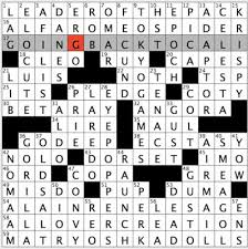In this state nickname crossword puzzle, we give you the nickname and you have to figure out which state it is. Rex Parker Does The Nyt Crossword Puzzle Host Bert Of Old Games Shows Fri 12 28 18 1997 Notorious Big Hit Whose Title Lyric Precedes Strictly For Weather Car That Went